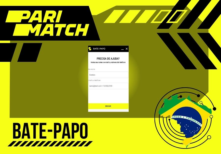 chat de suporte técnico on-line Parimatch Brasil